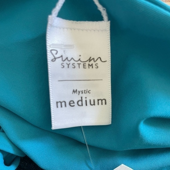 SWIM Systems Holly Tie Side Bikini Bottom in Pacific Blue Size Medium NWT - Picture 12 of 12